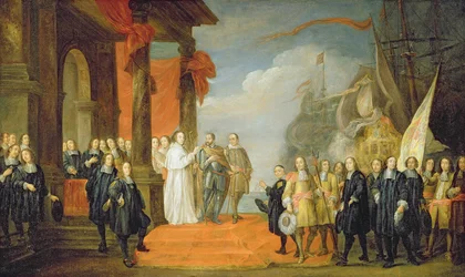 Karl V. (1500-58) verlässt die Stadt Dort